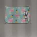 Paterr Flamingo Gifts for Women Flamingo Cosmetic Bag with Inspirational Keychain Zipper Makeup Bag Toiletry Pouches Organizer Motivational Gifts for Girls Women Nurse Teacher Coworker Staff