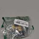 BlueStars [100% Solid Brass] 100 lb Propane Tank Adapter, POL Propane Gauge for 100 lb Propane Tank, Converts POL LP Tank Service Valve to QCC1/Type 1 - Old to New Connection Type