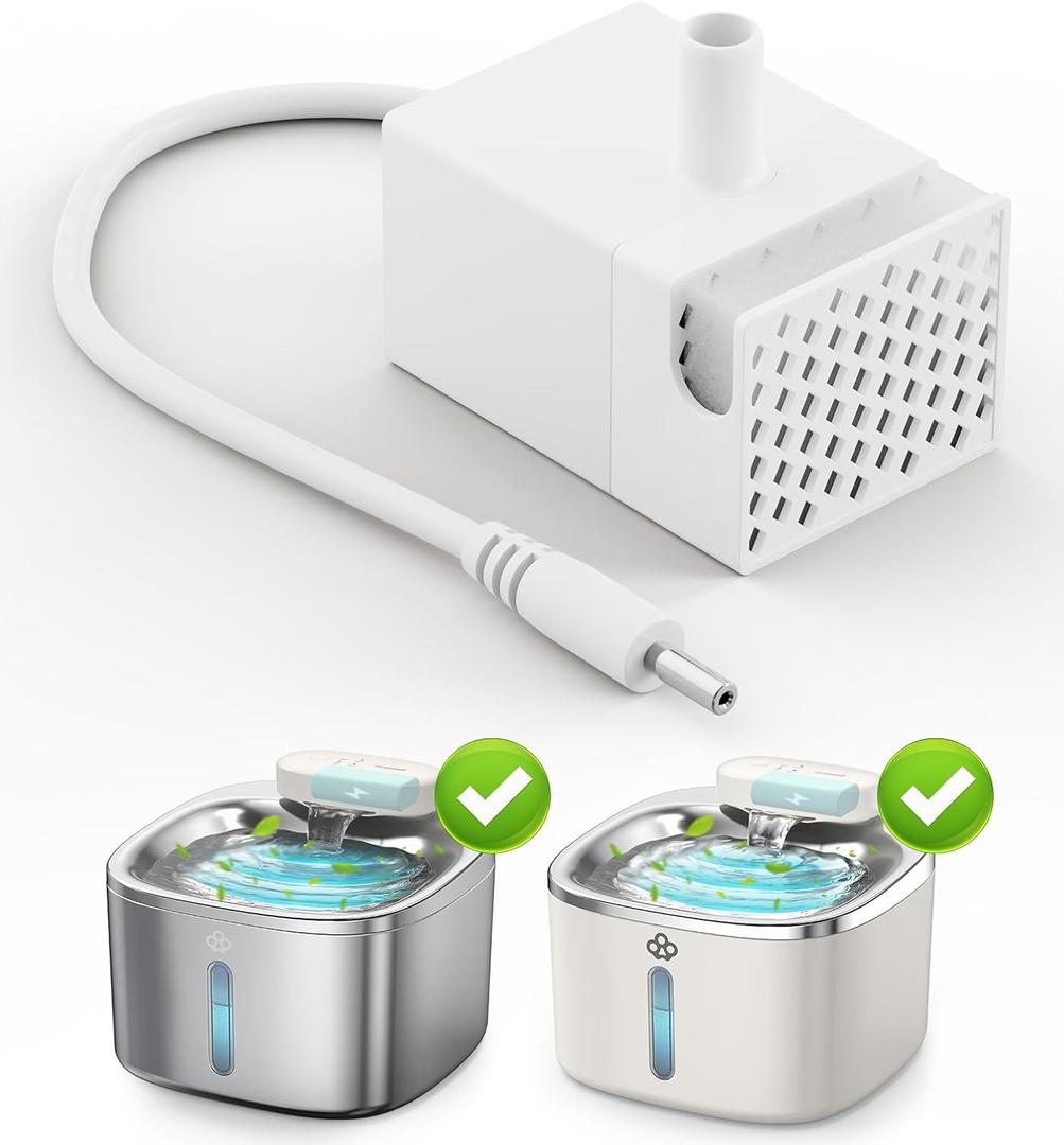 Replacement Pump for PW04 3.5L Wireless Cat Water Fountain B0DNJT76WJ and B0DMF2LH3Y