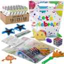 Crown Display Party Favors for Kids 25 Pre-Filled Party Favor Bags - Fun Goodie Bags Stuffers for Kids with Fidget Toys and Small Toys Goody Bag Stuffers - Party Favors for Kids 4-8