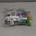 Tub Works Rainforest Mold Free Bath Toys, 6 Pack | Sealed, No Hole Bath Toys Design Keeps Moisture Out | Soft, Squeezable & Float on Water | Easy-Grip Baby & Toddler Bath Toy | Great Baby Pool Toys