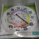 La Crosse 104-1534A 13.5 inch Analog Dial Thermometer with Hygrometer