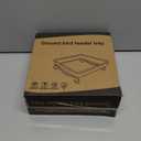 MIXXIDEA Ground Bird Feeder Tray, Metal Platform Mesh Seed Tray for Bird Feeders, Great Attracting Garden Yard Decoration for Wild Birds Squirrels Dove (1 Pack)