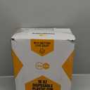 Turbo Bee 16oz Disposable Plastic Cups 420 Pack,Clear Party Cups, Transparent Tumblers, Bulk 16oz Drinking Cups for Large Gatherings, Restaurants, Daily Use, or Bulk Commercial Needs