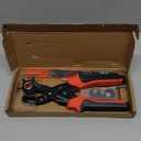 Revolving Punch Plier Kit, XOOL Leather Hole Punch Set for Belts, Watch Bands, Straps, Dog Collars, Saddles, Shoes, Fabric, DIY Home or Craft Projects, Heavy Duty Rotary Puncher, Multi Hole Sizes Make