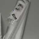 15.7 Inch Bathroom Tempered Glass Shelf with Towel Bar,Wall Mounted Aluminum Shower Organizer,Over Toilet Storage Cabinet,Matte Black,Kitchen Rectangular Vanity Rack