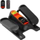 HOTSWEAT Under Desk Elliptical Machine, Ellipse Leg Exerciser as Seen on TV for Seniors with Remote Control, Portable Electric Seated Pedal Exerciser with 12 Speed Levels for Home Office
