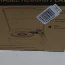 Vinyl Record Player with Speakers Vintage Turntable for Vinyls Records Belt-Driven Turntables 3-Speed Bluetooth Playback Headphone AUX RCA Line LP Vinyls Players for Sound Enjoyment Retro Brown