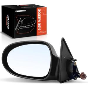 A-Premium Driver Side Power Door Mirror - Compatible with Nissan Sentra 1995-1999, 200SX 1995-1998 - Non-Heated, Non-Folding, Black Outside Rear View Mirror - Replace# 963024B000