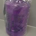 WEMEET Leakproof Water Bottle Motivational with Straw & Strap, BPA Free, 128 oz Gym Water Bottle with Time Marker, Water Jug for Outdoor Enthusiasts (Purple Blue)