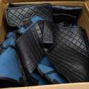 Cargo Liner for Tesla Model Y Nappa Leather Trunk Mat, Full Coverage Cargo Liner for 5 Seater 2020-2025 Tesla Model Y, Water-Proof Scratch-Proof Pet Dog Protection Cover Mat Precisely Fit