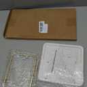 Mkono Napkin Holder for Table Farmhouse Wooden Napkin Dispenser Rustic Paper Napkin Storage for Kitchen Dining Room Coffee Bar, Black (Salt and Pepper Shakers not Included)