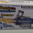 Automatic Electric Water Gun for Adults Kids, LED Lights, 700CC+2300CC Tank, Large