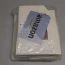 StorageWorks Closet Storage Bins, Trapezoid Organizer Box for Shelves, Fabric Clothes Bin, Foldable Organizing Baskets with Handles, Large, Ivory White, 3-Pack