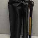 ULANZI Black Aluminum Light Stand, 6.32ft Extendable Tripod for Strobe Lights, Webcams, Cameras & Softboxes