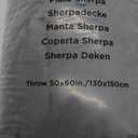 Bedsure Sherpa Fleece Throw Blanket for Couch - Thick and Warm Blanket for Winter, Soft Fuzzy Plush Throw Gift for Women, Grey, 50x60 Inches (Throw (50" x 60"), 01 - Grey)