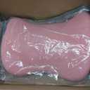 FLORICH Lumbar Support with Car headrest Back Pillow for Chair Headrest Pillow with Gel Memory Foam Massage Point Memory Foam Back Pillow for Office Chair(Dark Pink)