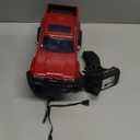 RC Rock Crawler WPL C64-1 RC Truck, 1:16 Scale 2.4GHz Remote Control Truck, 4WD All Terrain Off-Road RC Crawler with LED Lights and 2 Rechargeble Batteries for Adults (Red)