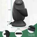 Snailax Back Massager with Heat, Gifts for Men, Women, Electric Deep Tissue Kneading Full Body Massage Chair for Back Pain, Home, Office Use, App Control
