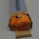 Kevin Textile Pack of 2 Corduroy Decorative Throw Pillow Covers 24x24 Inch Soft Boho Striped Pillow Covers Modern Farmhouse Home Decor for Spring Sofa Living Room Couch Bed Orange