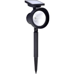 Crosslight K014 Solar LED Spot Lights-Black, Batteries Included, 1-Pack