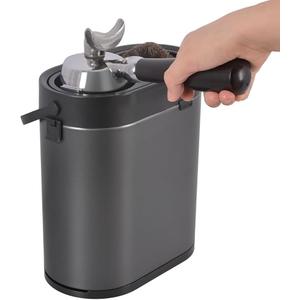 CAFEMASY Automatic Portafilter Cleaner Machine Electric Espresso Coffee Knock Box for Cleaning Espresso Coffee Puck Espresso Accessories Tools for Home or Commercial Coffee Bar