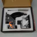 aikeec 64Bit PC USB Handbrake, Upgrade SIM Racing Games Handbrake for LO GITECH G25 G27 G29 T500 T300 THRUST MASTER FANATECOSW DIRT RALLY, 2M Nylon Cable/Reinforced Spring/Black+Clamp