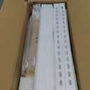 POKIPO 8 Tier Over The Door Pantry Organizer, 2 IN 1 Wall Mount or Hanging Spice Rack Seasoning Shelves with Adjustable Basket, Back of Door Organizer and Storage for Kitchen Cabinet and Room Closet (White)