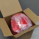 BEDELITE Fleece Throw Blanket for Couch, 300GSM Soft & Warm Fluffy Queen Blanket, Decorative and Giftable Striped Red Blankets for Women, Men, 50"x60"