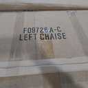 L Shape Sectional Couch with Chaise, 97 Inch Modular Sofa with Ergonomic Reclined Backrest, Sectional Couches for Living Room, High-Density Foam, for Office and Small Apartment, Ginger