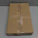 17In Extra Large Dust pan and Brush Set,Commercial Heavy-Duty Dust Pans and Wood Broom,Clip on Dust Pan Metal Edge Flat Against Floor for Patio/Pet/Car/Outdoor-Rubber Coated Easy to Grasp Handle