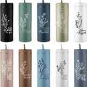 Tioncy 10 Pcs Employee Appreciation Gift Bulk Thank You Skinny Tumbler 16oz Matte Inspirational Water Cup with Lid Straw Valentines Gifts for Office Staff Team Coworker Teacher Nurse(Aesthetic 2)