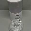 Automatic Cat Feeder: 4L Timed Cats Food Dispenser Programmable 1-6 Meal for Cat and Small Medium Dog- Auto Pet Feeder Dual Power Supply with Stainless Steel& | Detachable Washable White