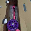 Scooter for Kids Ages 3-5 - Light Up Wheels, Extra Wide Deck, Foot Activated Break, Self Balancing Kids Toys for Boys & Girls