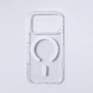 Clear Magnetic Case for iPhone 17 Pro, iPhone 17 Pro Max, Transparent TPU Protective Cover with MagSafe Charging