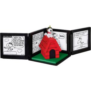 Hallmark Keepsake Peanuts Christmas Ornament, Peanuts 75th Anniversary Snoopy as The Flying Ace Musical