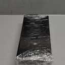 HBlife Acrylic Tissue Box Holder & Cover Rectangular, Magnetic Dryer Sheet & Mask Organizer for Car, Bathroom, Office - Black, 9.84 x 5.02 x 3.54 Inches (Rectangle)