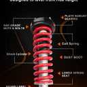 3" Lift Leveling Struts for F150 4WD(2014-2026), Pre-Loaded Coil Spring, Bolt-On Installation, Smooth Factory-Like Ride