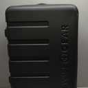 SwissGear 7366 Hardside Expandable Luggage with Spinner Wheels, Black, Checked-Large 27-Inch