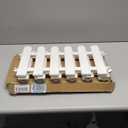 CHICIEVE 4 pcs 11.8x19.7inch White Plastic Picket Fence Christmas Xmas Tree Wedding Party Decoration Indoor Garden Border and Dog Cat Christmas Tree Protector (78.7 Inch in Total)