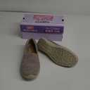 Skechers womens Reggae Fest - Wicker Loafer Flat, Taupe, 8.5 US