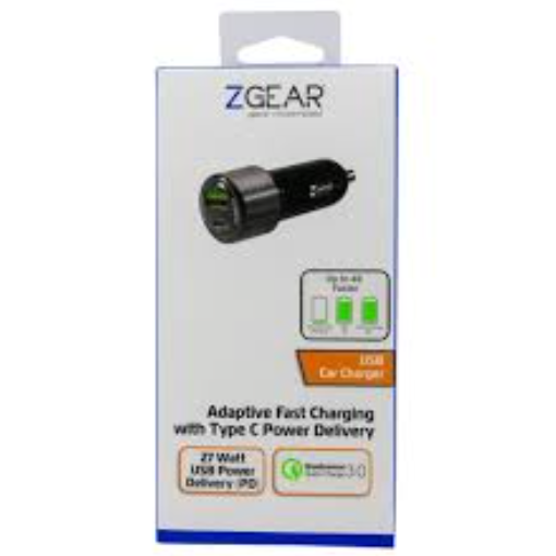 ZGear Fast Charge Car Charger USB