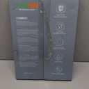 Sumzzz Stainless Steel Cutting Board for Kitchen, 2-in-1 Double-Sided Chopping Board, Food Grade Stainless Steel/ PP, Easy to Clean, Large Size, Non-Slip, 16”×11”