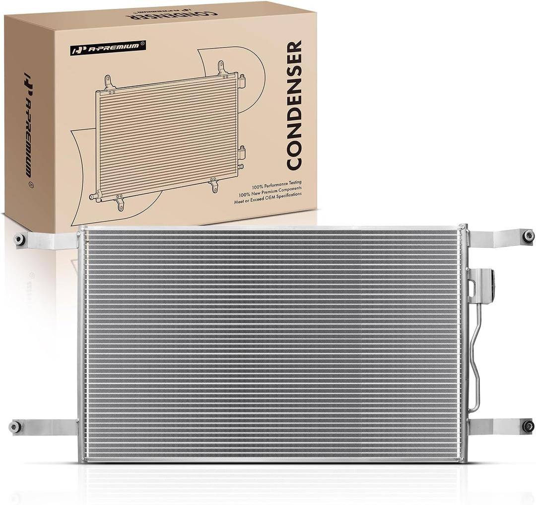 A-Premium Air Conditioning A/C Condenser Compatible with Freightliner & Sterling Truck Models, Century Class, Columbia, FL60, FL70, FLD112, FLD120, M2 & More