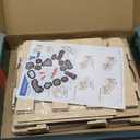 HIIMALEX Extra Large Bunny Castles Hideout Split Balcony for Indoor Bunnies Climbing Tower with Tunnel Sturdy House for Rabbits Ferrets Guinea Pigs Hamsters Ventilated Enrichment Toys Habitat