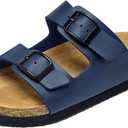 EQW Kids Sandals with Cork Footbed,Boys & Girls Slides | Soft, Comfortable, Fasion