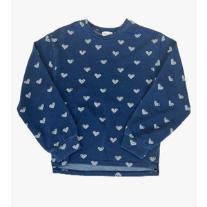 Splendid Girls' Ocean Hearts Pullover Size 8