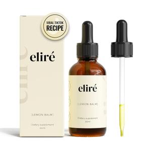 Organic Lemon Balm Extract - Digestive Relief & Anti-Bloat Support - Alcohol-Free, Vegan, Non-GMO, Gluten-Free - 30ml,  Exp 25/02/2027