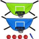2 Pack Trampoline Basketball Hoop Attachment for Adults - Basketball Hoop Goal for Trampoline Accessories Outdoor