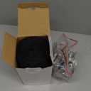 20 Feet Round Leaf Net Cover for Above Ground Pool, Winter Cover Mesh Cover with 12 Pcs Large Metal ClipsPool Safety Net Fits 18FT Above Ground Pools, Keeps Leaves Out of Your Pool